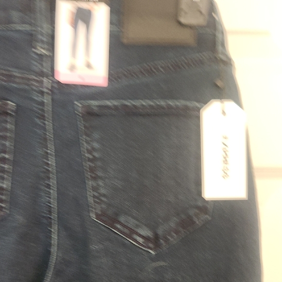 Express Blue Skinny Jeans with Sleek Fit - Picture 6 of 6